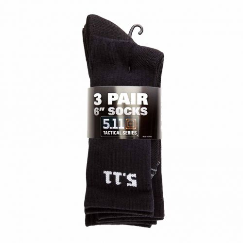 5.11 6" Socks 3 Pack | Fuego Fire Center